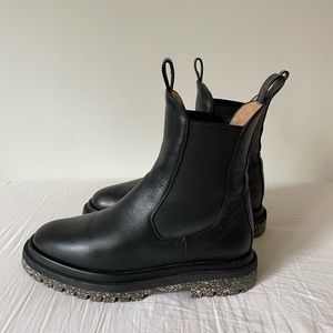 Dear Frances Tony Contrast Chelsea Boots 36